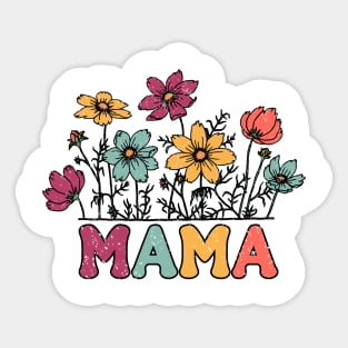 Colorful Mom Design Mother's Day Gift Idea Mom Mum Sticker